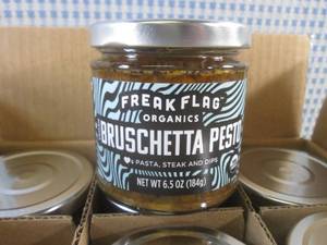lot 217 image: (C-2) 6 Jars of Freak Flag Organics...