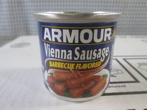 lot 220 image: (C-3) 24 Cans of Armour Vienna Saus...