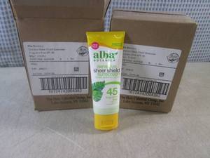 lot 229 image: (EC1) 12 Tubes of Alba Botanica Sen...