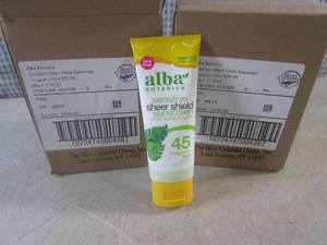 lot 231 image: (EC1) 12 Tubes of Alba Botanica Sen...