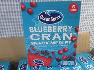 lot 246 image: (C-2) 10 Boxes of Ocean Spray Blueb...