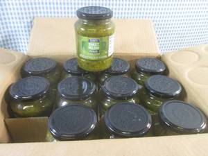 lot 254 image: (C-3) 12 Jars of Sweet Relish 12oz ...