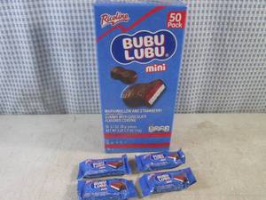 lot 262 image: (B-4) Box of 50 Bubu Lubu Mini Mars...