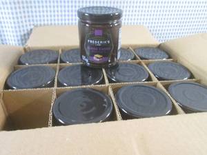 lot 268 image: (C-1) 12 Jars of Frederiks Classic...