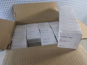 lot 284 image: (A-1) Case of 144 Rolls of Invisibl...