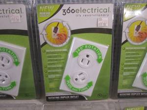 lot 294 image: (BS) 12 New 360 Electrical Rotating...