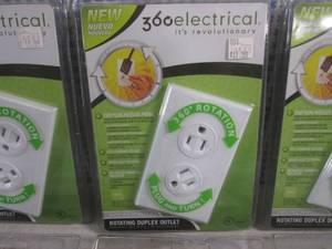 lot 296 image: (BS) 12 New 360 Electrical Rotating...