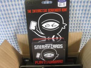 lot 319 image: (EC1) 8 Gamewright Sneaky Cards Pla...