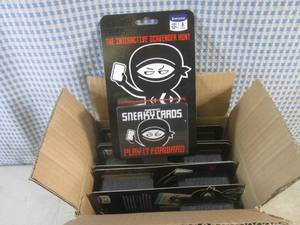 lot 320 image: (EC1) 8 Gamewright Sneaky Cards Pla...