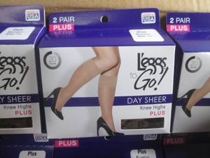 lot 336 image: (BR3) 72 Pair of Leggs To Go Day S...