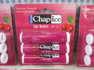 lot 362 image: (EC1) 12 - 3-Packs of Cherry Chap-I...