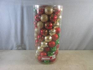 lot 25 image: (CSB) 101 Shatterproof Ornaments - ...