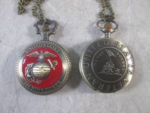 lot 33 image: (CNTR) 2 Pocket Watches - United St...