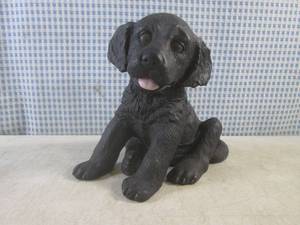 lot 51 image: (BS) Black Dog Door Stop Figure 7 1...