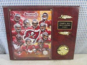 lot 53 image: (EC1) Tampa Bay Buccaneers 2003 Pla...