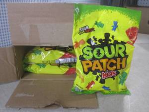 lot 396 image: (C-1) 12 Bags of Sour Patch Kids 8o...