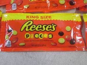 lot 402 image: (B-2) 12 King Size Bags of Reeses P...