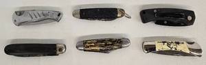 lot 42 image: Vintage and Collectible Buck or Pocket Knives - Qty 3