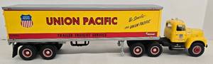 lot 6 image: First Gear 1959 Union Pacific Die-cast Tractor wTrailer Model 