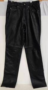 lot 106 image: Vintage Mens WILSON Black Leather Pants