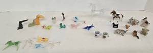 lot 113 image: Vintage Miniature Collectible Animals & Things