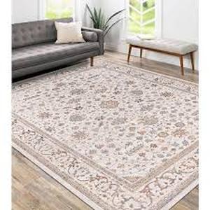 lot 1 image: Concord Global Trading Creation Gray Shimmer 8 ft. x 10 ft. Traditional Area Rug Customer Returns See Pictures