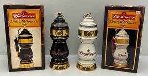 lot 20 image: Collectible Anheuser Busch Budweiser Steins (NIB)