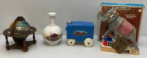 lot 32 image: Misc. Collectible Decanters  Some In Original Boxes (Empty)