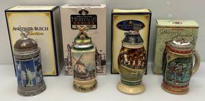 lot 35 image: Misc. Collectible Decanters  Some In Original Boxes (Empty)