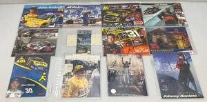 lot 61 image: Misc. Signed NASCAR Photos (Most With COA) Including John Andretti & more