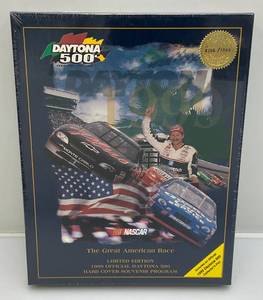 lot 63 image: 1999 Daytona 500 The Great American Race Limited Edition 42667000 Hard Cover Souvenir Program (Factory Sealed)