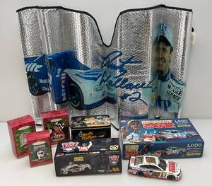 lot 65 image: Misc. NASCAR Collectibles Including Action Racing Platinum Series Die Cast Car & More (NIB)