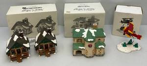 lot 76 image: Misc. Snow Village Items (New Open Box)