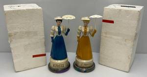 lot 147 image: Misc. Jim Beam Gibson Girl Decanters (EMPTY)