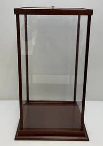 lot 195 image: Acrylic & Wood Display Case  Roughly  24 12  H x 12 12 x 12 12
