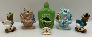 lot 200 image: Misc. Miniature (WADE) Jim Beam Collectors Pieces