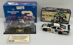 lot 214 image: 124 Scale Diecast Nascar Dale Earnhardt Jr. Stock Cars (NIB)