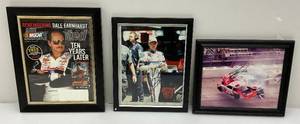 lot 216 image: Misc. Signed MASCAR Photos Including Kevin Harvick (With COA), Joey Lagano & More