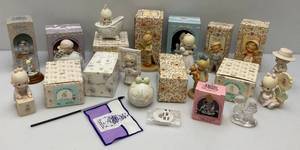 lot 217 image: Misc. Precious Moments, Memories Of Yesturday Collectibles  & More (Most New In Box)