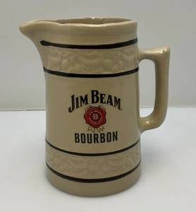 lot 232 image: Red Wing Jim Beam Bourbon Limited Edition 175 Pitcher 7 12 x 5