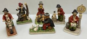 lot 233 image: Misc. Melody In Motion Collectible Miniature Porcelain Figurines