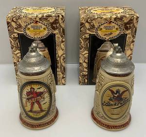 lot 235 image: Misc. Anheuser-Busch Collectors Steins (NIB)