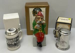 lot 237 image: Misc. Collectible Steins (NIB)