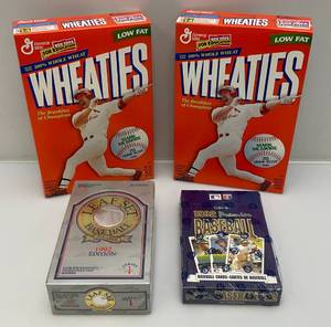 lot 245 image: Misc. Factory Sealed Baseball Cards & More