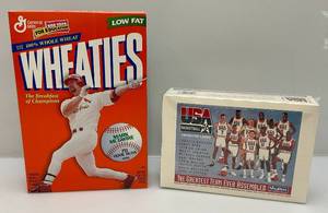 lot 246 image: Factory Sealed Skybox Team USA Basketball Trading Cards & More