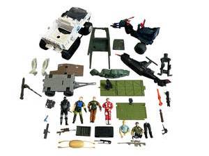 Vintage 1980s to 2000s 3.75 GI Joe Toy Lot - NO Shipping