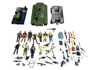 Vintage 1980s to 2000s 3.75 GI Joe Toy Lot - NO Shipping