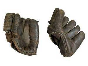 Vintage Rawlings Model G600 Martin Marion Mister Shortstop Baseball Glove & 1950s Rawlings Johnny Groth JG Model Major League Baseball Glove - Shipping Available