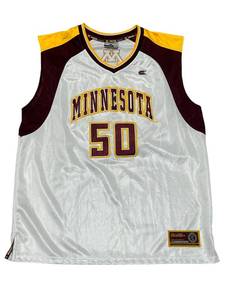 Mens XL College Equipment Minnesota Gophers #50 Basketball Jersey in Nice Condition - Shipping Available
