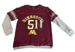 NOS Youth Boys 1416 Minnesota Gophers Long Sleeve Shirt - Shipping Available